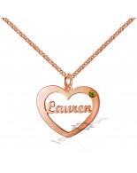 Personalized Birthstone Necklace JEWJONE101534